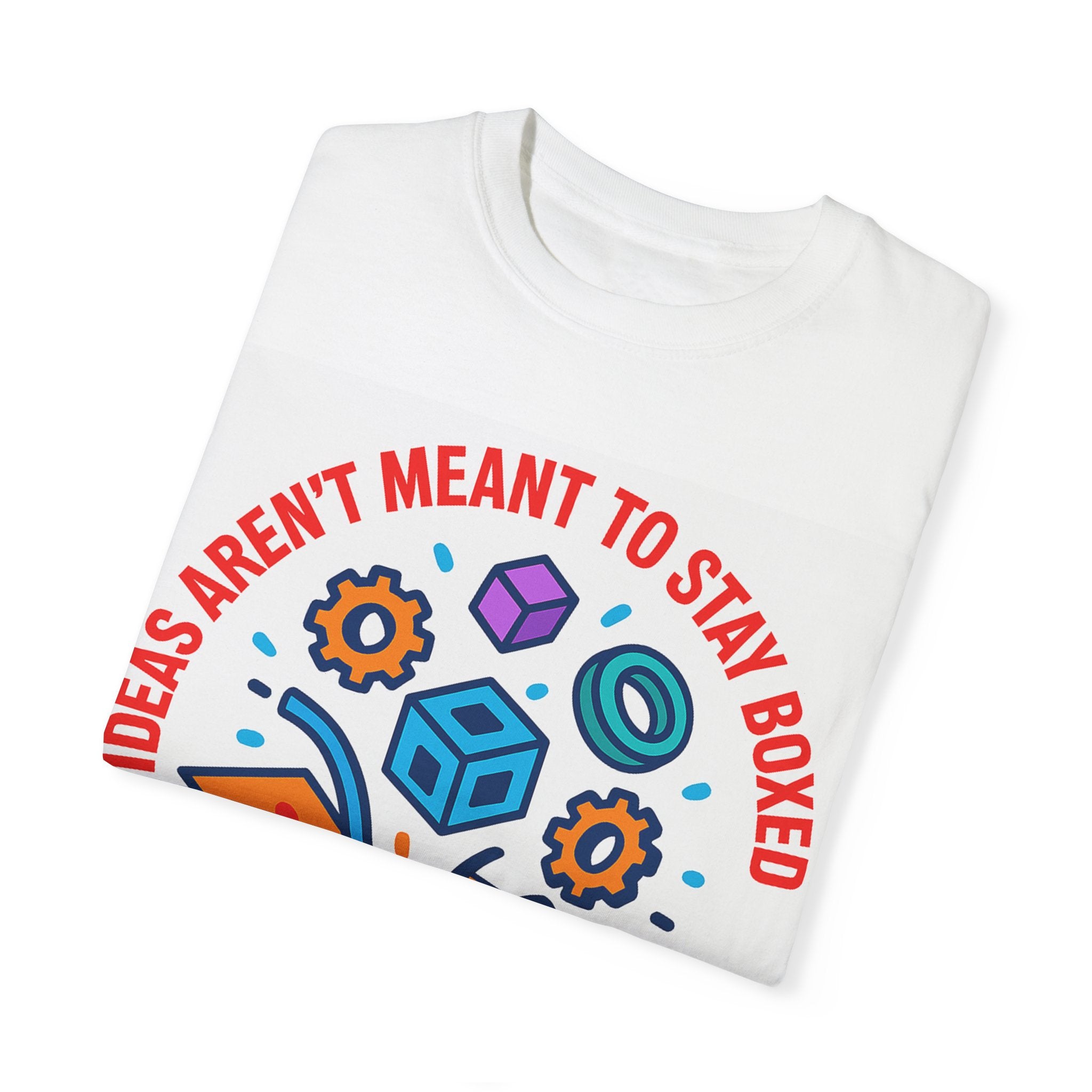 "Ideas Aren't Meant to Stay Boxed" Graphic Tee