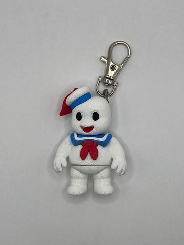 Puft Marshmallow Man Keychain