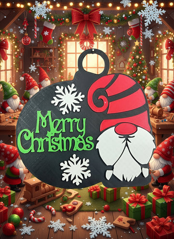 Gnome Decoration (Red)
