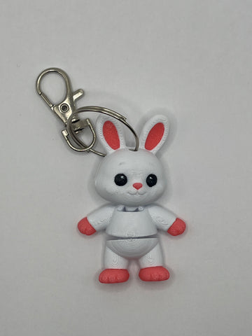 Easter bunny Keychain