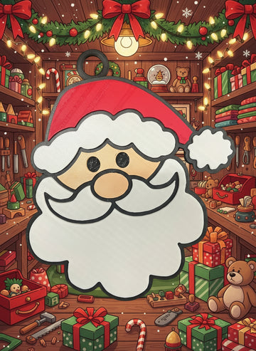 Santa Wall Decor