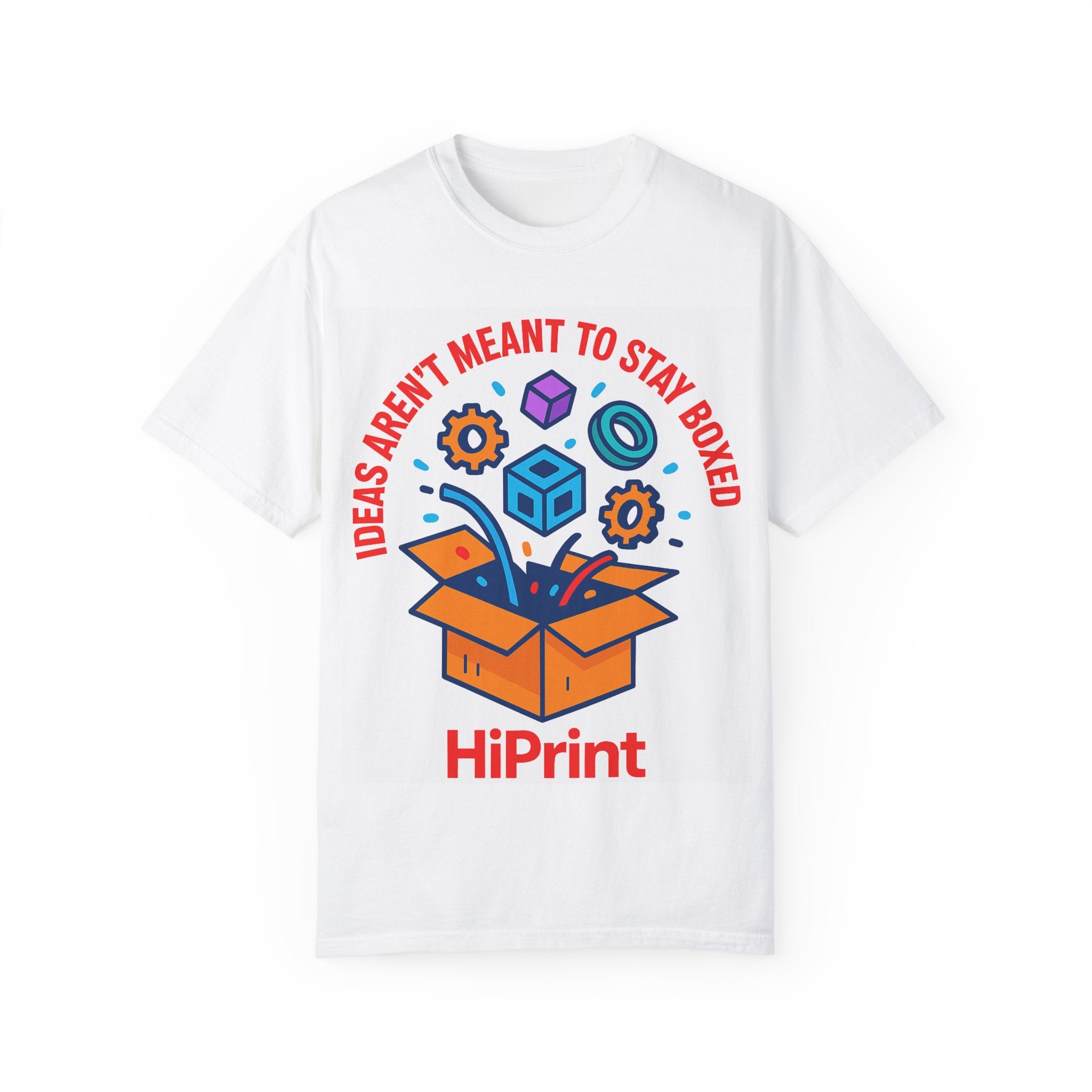 "Ideas Aren't Meant to Stay Boxed" Graphic Tee