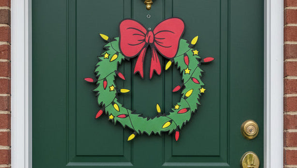 Hanging Christmas Wreath