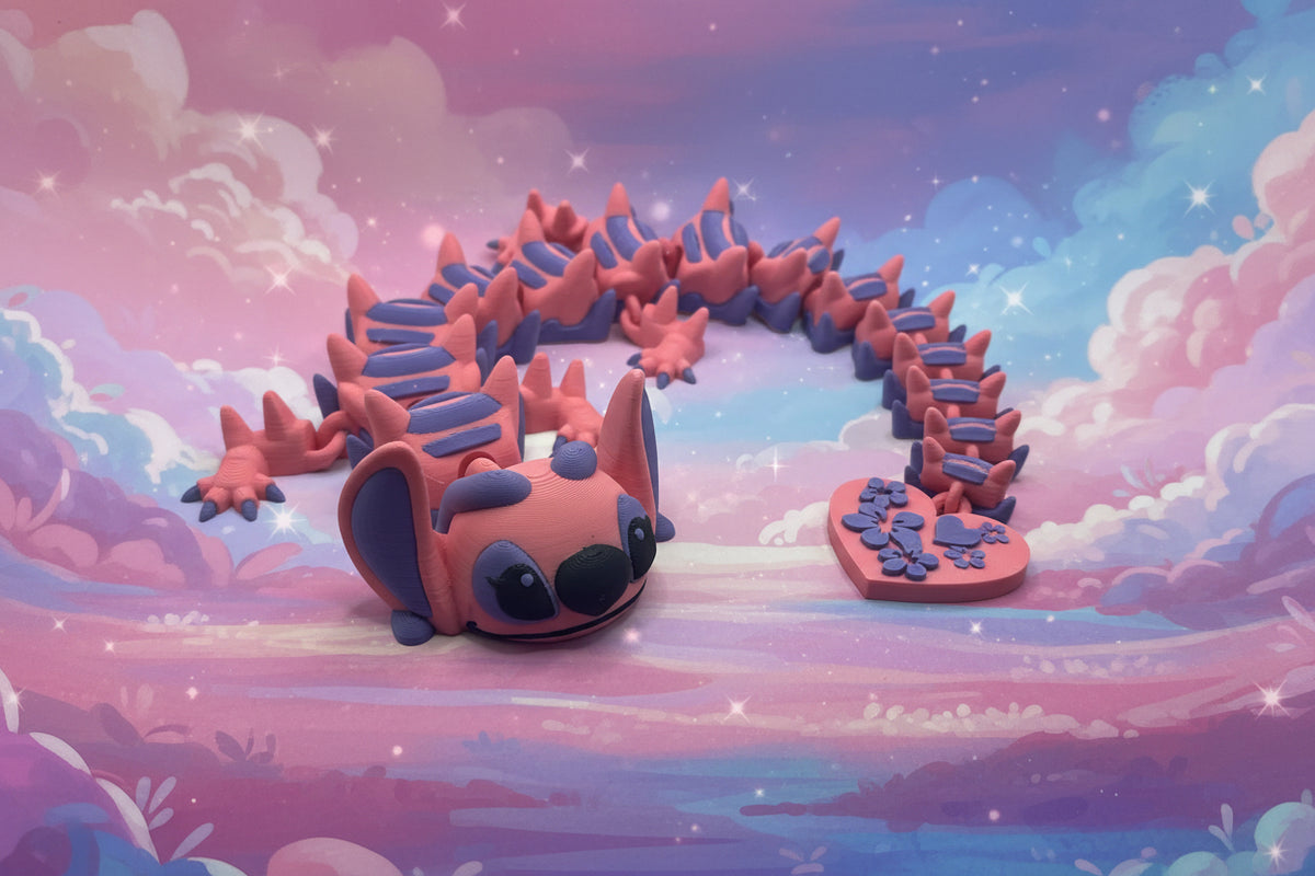 Pink Alien Dragon