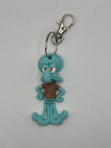 Squid ward Keychain