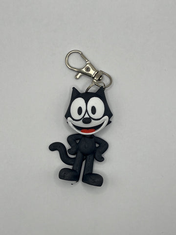 Flexi The Cat keychain