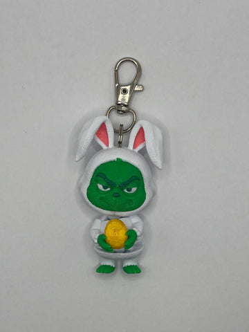 Easter Grinch Keychain