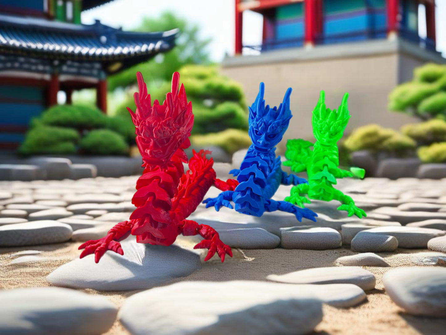 Oriental Flexi Dragon