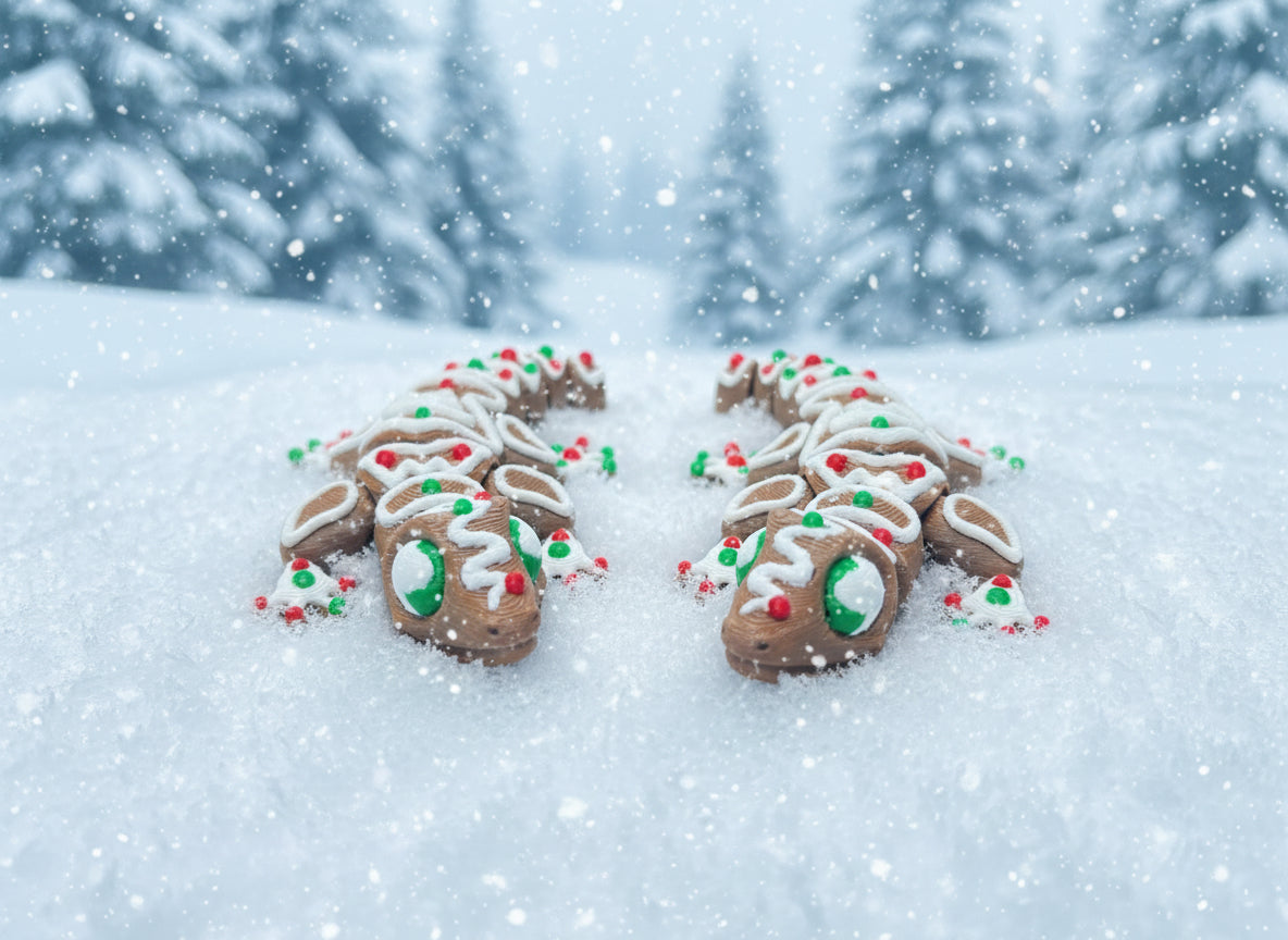 Gingerbread Gecko