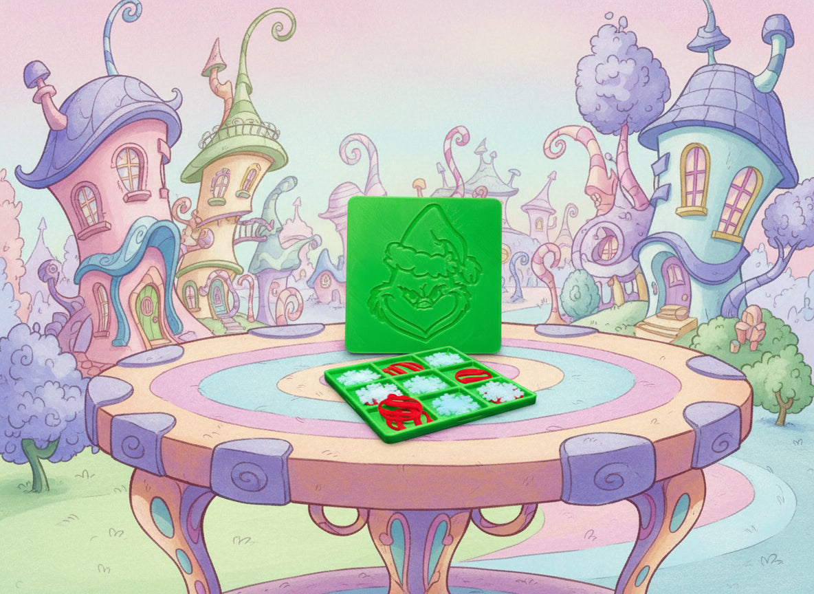 Grinch Tic Tac Toe